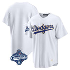 Los Angeles Dodgers Blank Player Gold White AmberGomez 2026 Collection Stadium Limited World Series Meet Stitched Jerseys