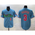 Philadelphia Phillies #3 Bryce Harper Light Blue AmberGomez Phanatic Limited Stitched Jersey