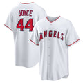 Los Angeles Angels #44 Ben Joyce White AmberGomez Home Replica Jersey