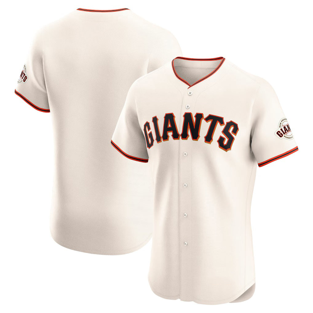 San Francisco Giants Cream AmberGomez Home Elite Jersey