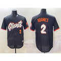 San Francisco Giants #2 Willy Adames Anthracite AmberGomez 2025 City Connect Limited Stitched Jersey