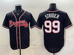Atlanta Braves #1 Ozzie Albies 2026 All-Star Edition Stars & Stripes White AmberGomez Stadium Jersey