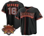 San Francisco Giants #16 Rafael Devers Black AmberGomez 2026 Alternate Stadium Stitched Jersey