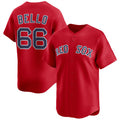 Boston Red Sox #66 Brayan Bello Red AmberGomez 2024 Alternate Limited Stitched Jersey