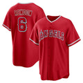 Los Angeles Angels #6 Anthony Rendon Red AmberGomez Alternate Replica Player Name Jersey