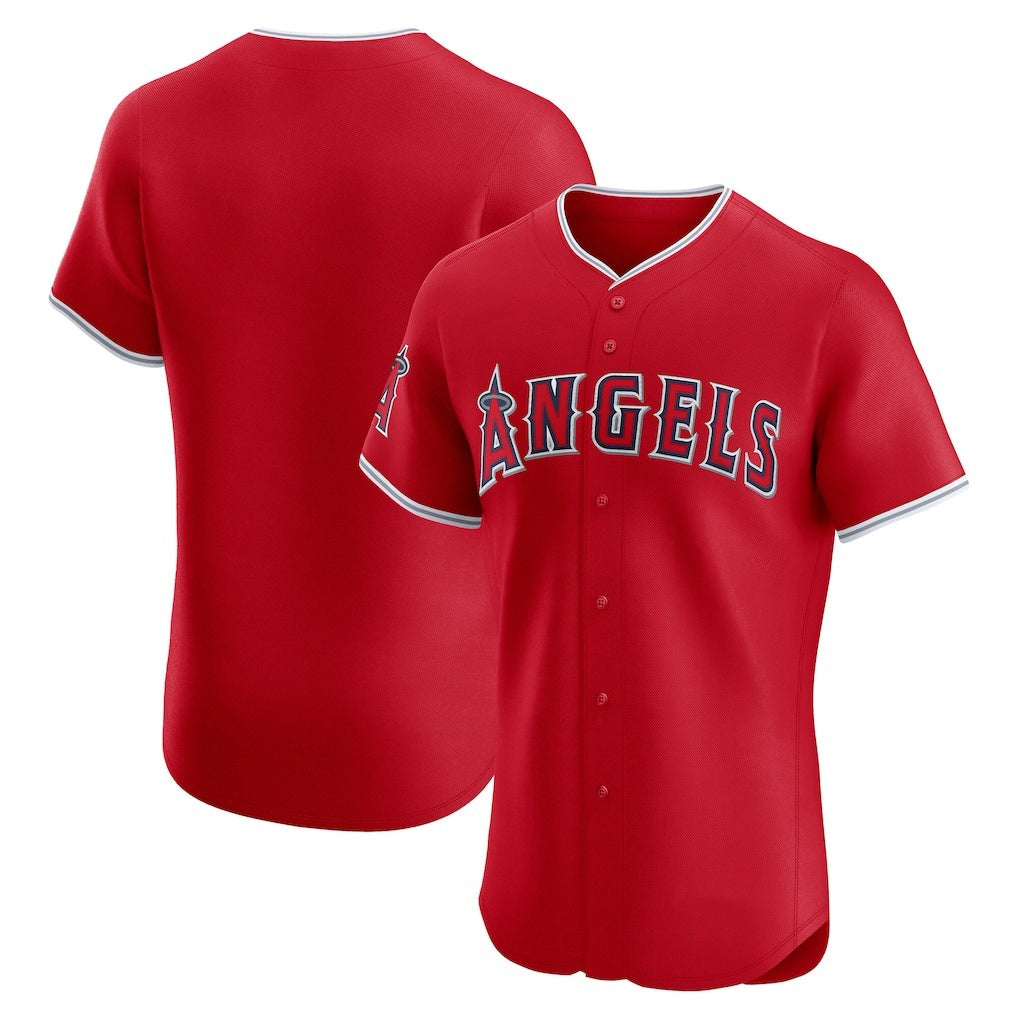 Los Angeles Angels Red AmberGomez Alternate Elite Jersey