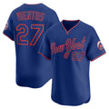New York Mets #27 Mark Vientos Royal AmberGomez Alternate Limited Player Jersey