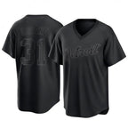 Detroit Tigers #31 Riley Greene Player Black AmberGomez T-shirt Home Game Stitched Jerseys