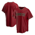 Arizona Diamondbacks Blank Red AmberGomez Cool Base Stitched Jersey