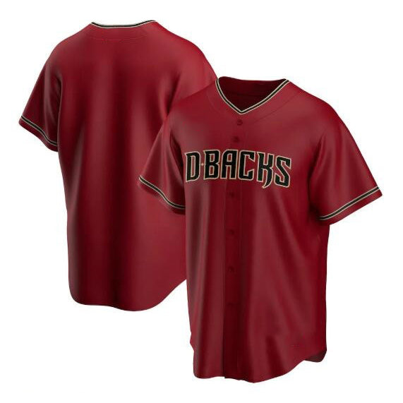Arizona Diamondbacks Blank Red AmberGomez Cool Base Stitched Jersey