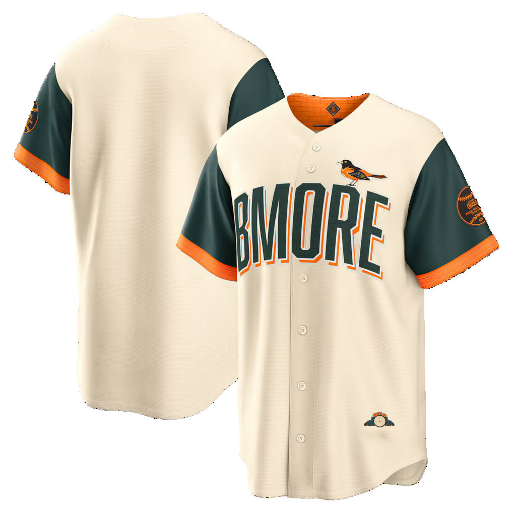 Baltimore Orioles Natural AmberGomez 2026 City Connect Stadium Jersey