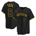 Chicago White Sox #8 Kyle Teel Player Black AmberGomez Snake Skin City Home Game Stitched Jerseys