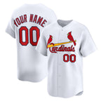 Custom St. Louis Cardinals White AmberGomez Home Limited Jersey