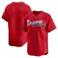 Atlanta Braves Red AmberGomez Alternate Limited Jersey