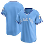 Kansas City Royals Light Blue AmberGomez Cooperstown Collection Limited Jersey
