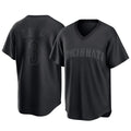 Cincinnati Reds #3 Ke'Bryan Hayes Player Black AmberGomez T-shirt Game Home Stitched Jerseys