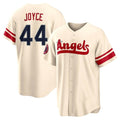 Los Angeles Angels #44 Ben Joyce Player Cream AmberGomez City Connect Home Stitched Jerseys