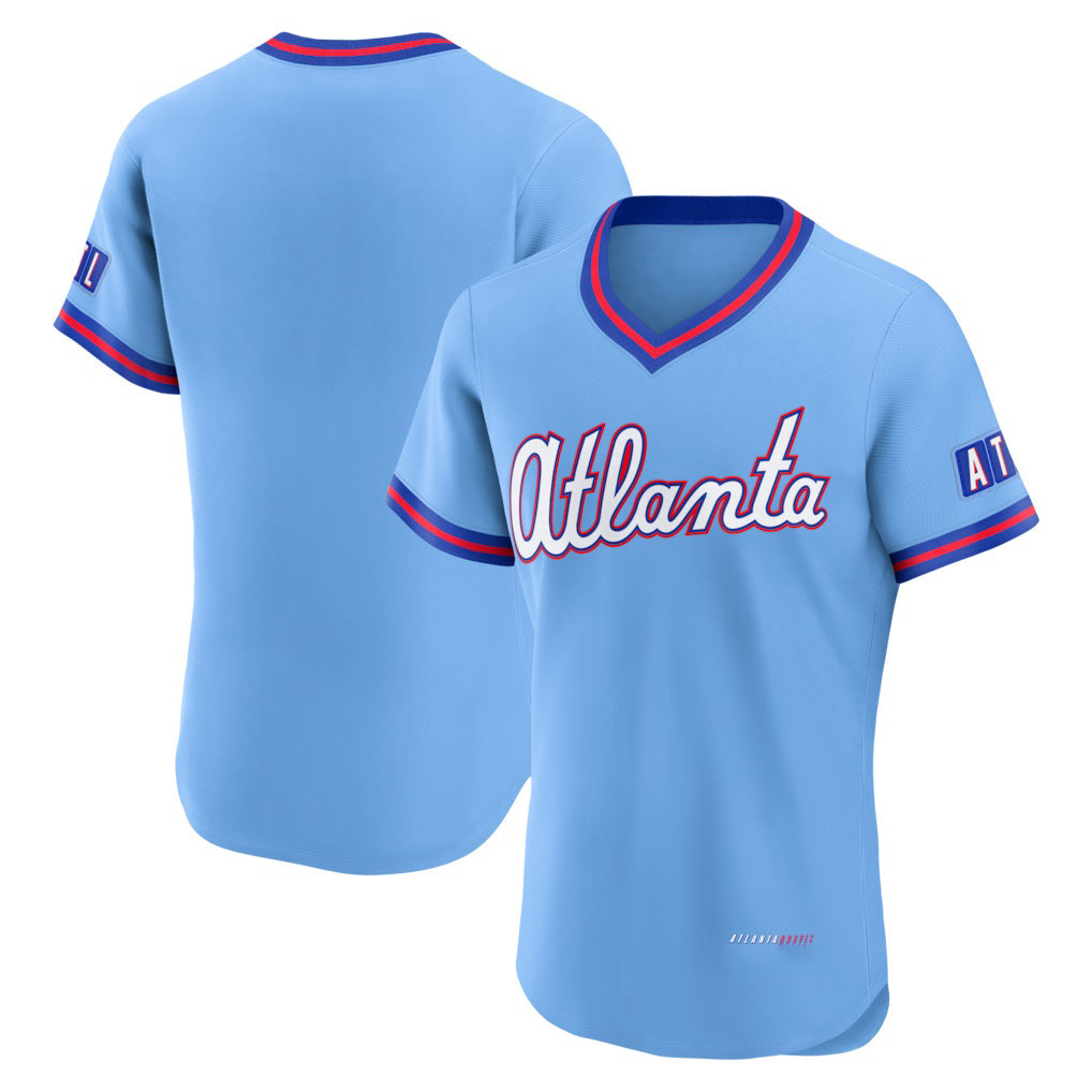 Atlanta Braves Powder Blue AmberGomez 2026 City Connect Authentic Jersey