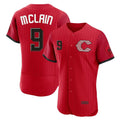 Cincinnati Reds #9 Matt McLain Player Red AmberGomez 2026 City Connect Limited Elite Home Stitched Jerseys