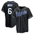Kansas City Royals #6 Jonathan India Player Black AmberGomez Carbon Fashion Home Game Stitched Jerseys
