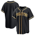 Pittsburgh Pirates Blank Black AmberGomez Out Stitched Jersey