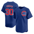 Chicago Cubs #30 Kyle Tucker Royal AmberGomez 2025 Limited Stitched Jersey