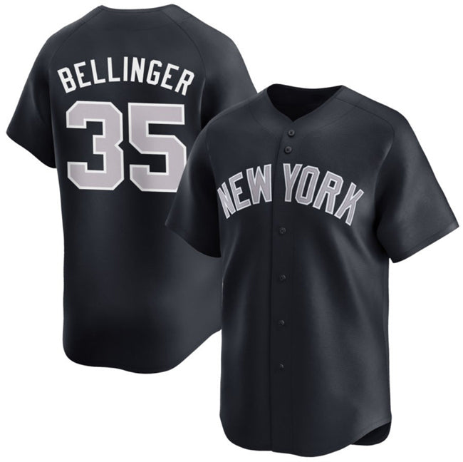 New York Yankees #35 Cody Bellinger Navy AmberGomez 2024 Alternate Limited Stitched Jersey