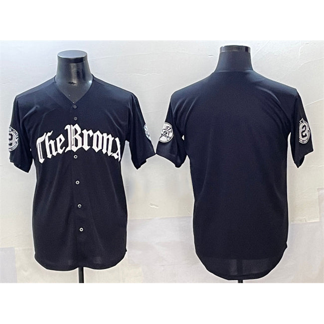 New York Yankees Blank Black AmberGomez 'Gothic Legacy Edition' Vapor Premier Limited Stitched Jersey