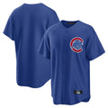 Chicago Cubs Royal AmberGomez Home Game Blank Player Stitched Jerseys