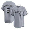 Chicago White Sox #5 Munetaka Murakami Player Gray AmberGomez Road Limited Home Stitched Jerseys