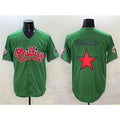 Philadelphia Phillies Green AmberGomez Phanatic Limited Stitched Jersey