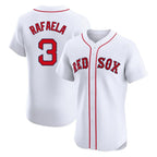 Boston Red Sox #3 Ceddanne Rafaela Player White AmberGomez Limited Elite Home Game Stitched Jerseys1