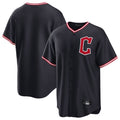 Cleveland Guardians Blank Player Navy AmberGomez Home Game Stitched Jerseys