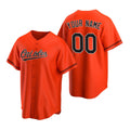 Custom Baltimore Orioles Orange AmberGomez 2020 Stitched Cool Base Jersey