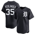 Detroit Tigers #35 Justin Verlander Black AmberGomez 2026 Limited Stitched Jersey