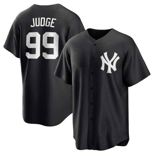 New York Yankees #99 Aaron Judge Black AmberGomez Lights Out Limited Stitched Jersey
