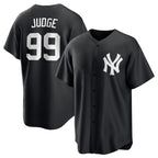 New York Yankees #99 Aaron Judge Black AmberGomez Lights Out Limited Stitched Jersey
