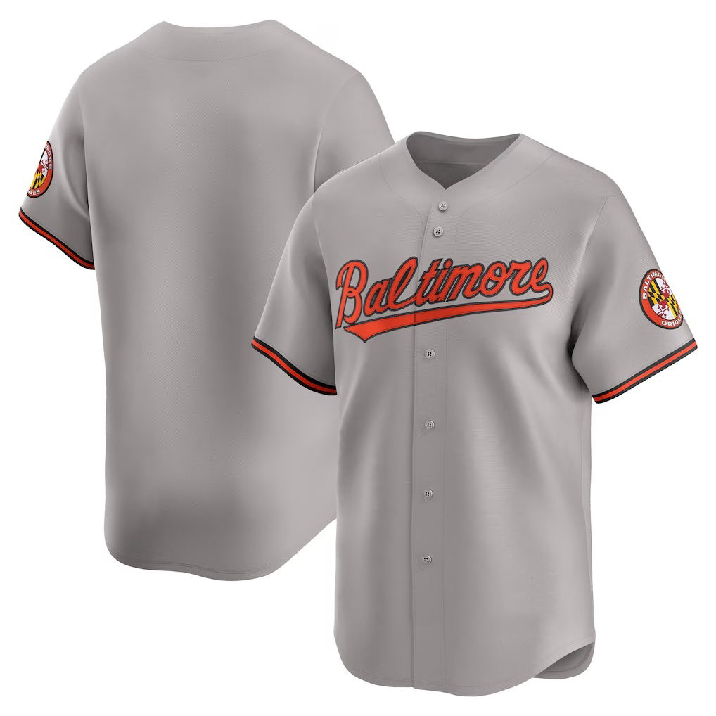 Baltimore Orioles Gray AmberGomez Road Limited Jersey
