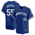 Kansas City Royals #55 Cole Ragans Player Royal AmberGomez City Connect Limited Home Game Stitched Jerseys