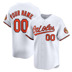 Custom Baltimore Orioles White AmberGomez Home Limited Jersey