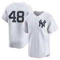 New York Yankees #48 Paul Goldschmidt White AmberGomez Home Limited Player Jersey