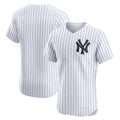 New York Yankees White AmberGomez Home Elite Jersey