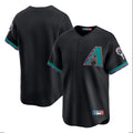 Arizona Diamondbacks Black AmberGomez Throwback Cooperstown Limited Home Blank Player Stitched Jerseys