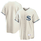 Chicago White Sox Blank Player Cream AmberGomez Cooperstown Collection Field of Dreams Home Stitched Jerseys