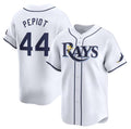 Tampa Bay Rays #44 Ryan Pepiot White AmberGomez Home Limited Stitched Jersey
