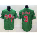 Philadelphia Phillies #3 Bryce Harper Green AmberGomez Phanatic Limited Stitched Jersey