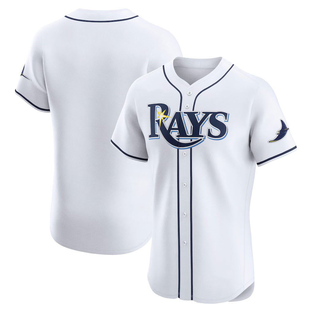 Tampa Bay Rays White AmberGomez Home Elite Jersey
